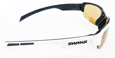 SWANS(スワンズ)ゴルフグラス GW-3706 ホワイト/ブラック・シルバー